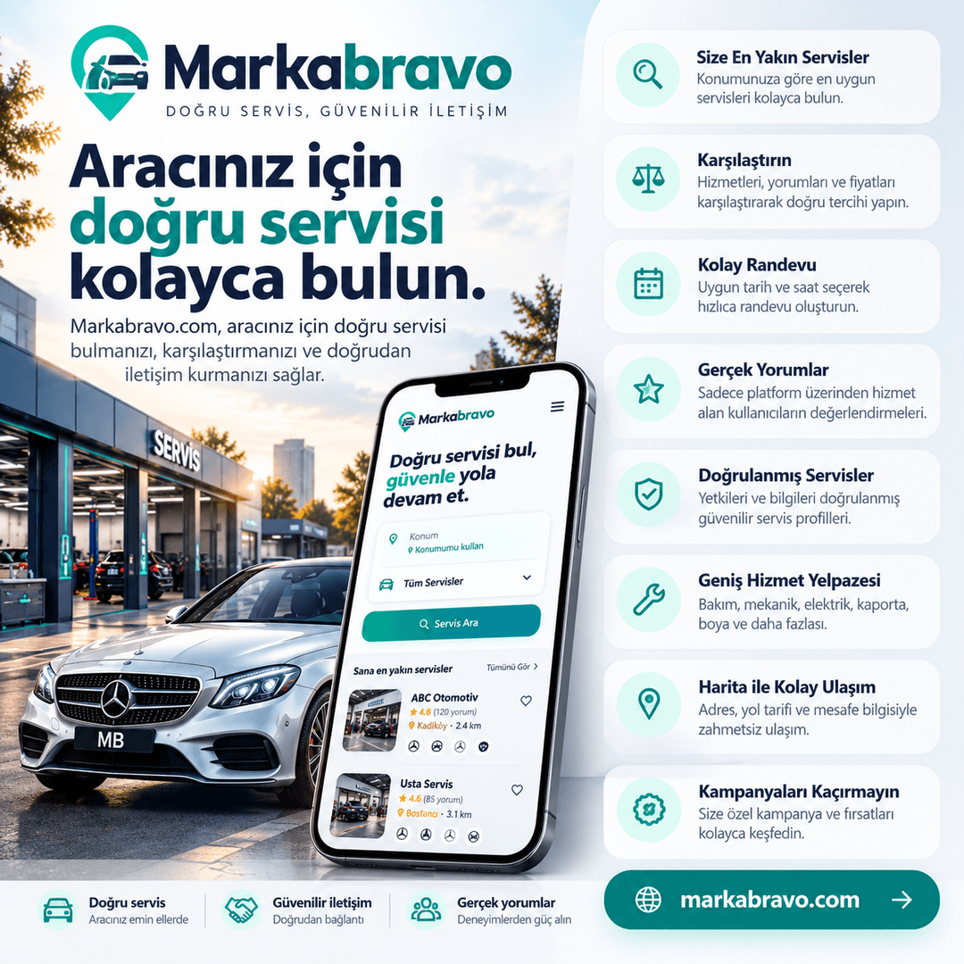 Platform kuşağı – Servis Listesi İç Alan